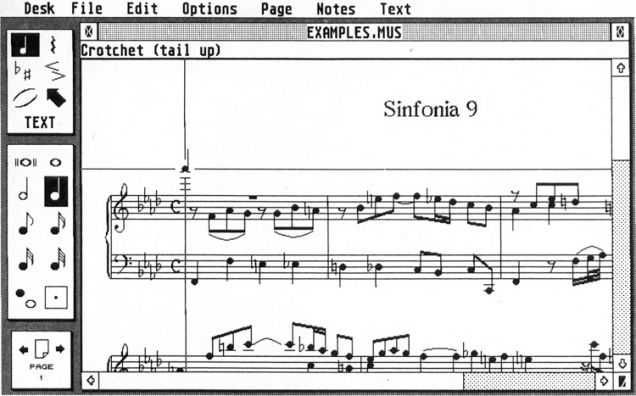 Note muzicale format electronic-calculator/ Tehnoredactare partituri