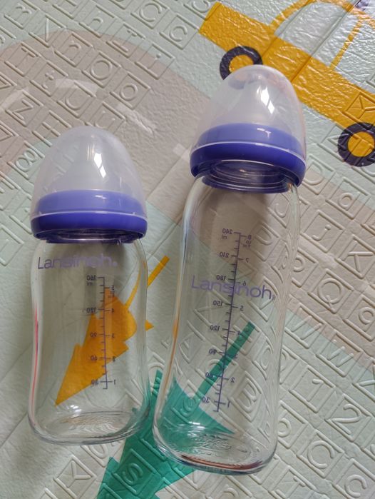 Set biberoane sticla lansinoh