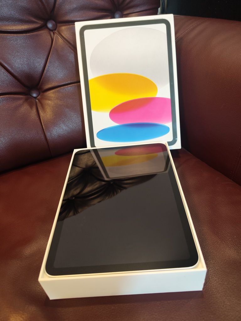 Ipad 10 silver, 256 gb , full box, baterie 100%