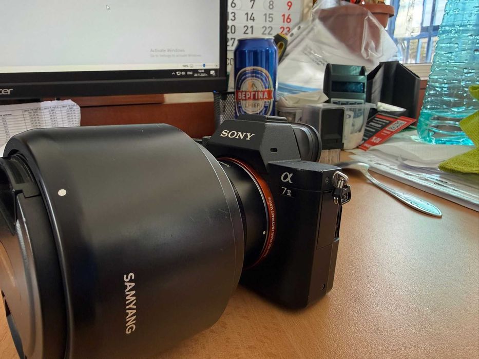 Sony A7 II 20,000 кадъра 4 батерии