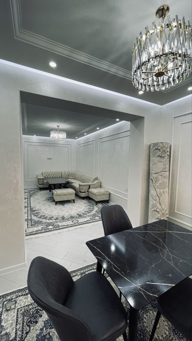 Сотувда 3 хоналик уй фулл ремонт ва жихозлари билан