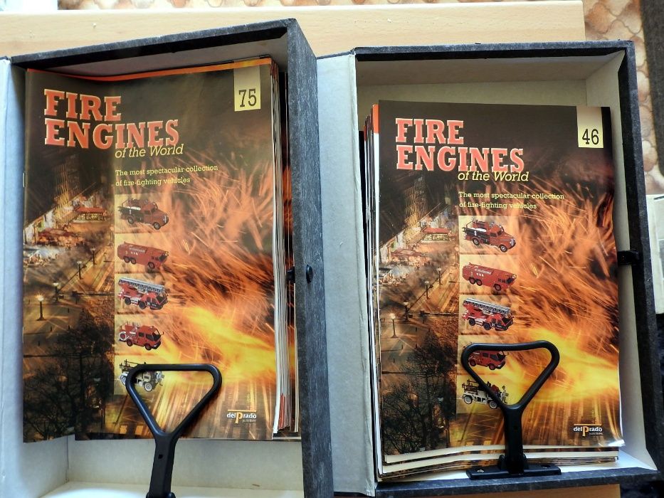 Colectia completa Del Prado 75 machete masini pompieri reviste engleza