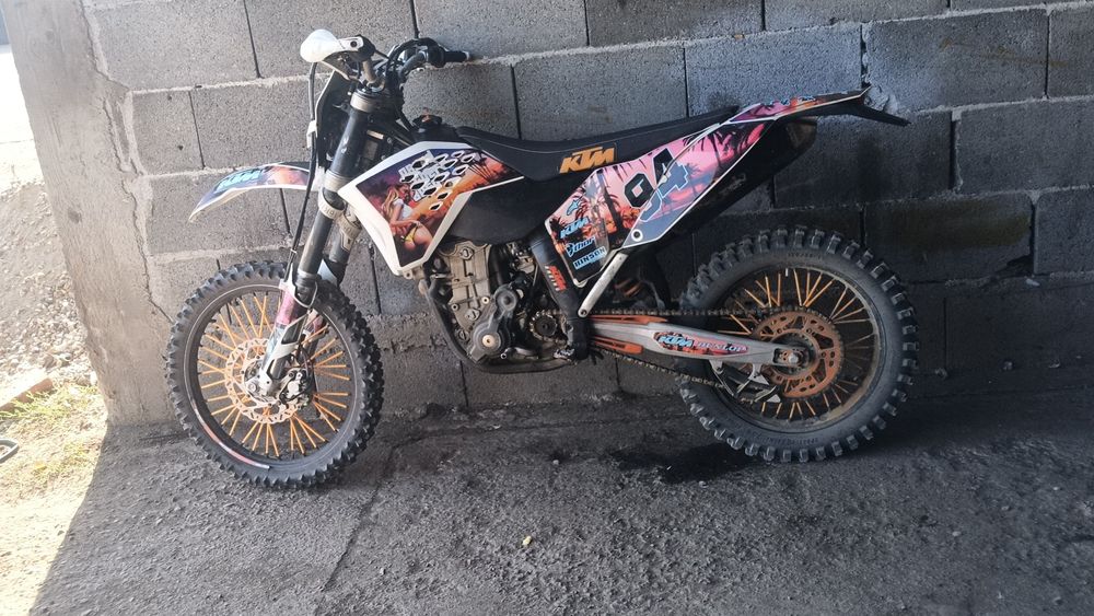 Vând cros KTM 450