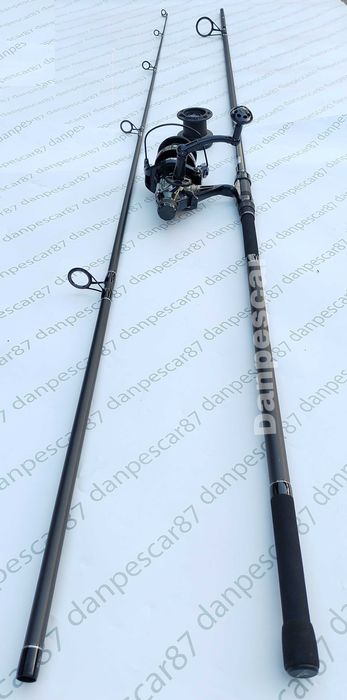 SET CRAP Lanseta Eastshark ADRENA Carp 3,60m CU Mulineta AVIATOR 8000