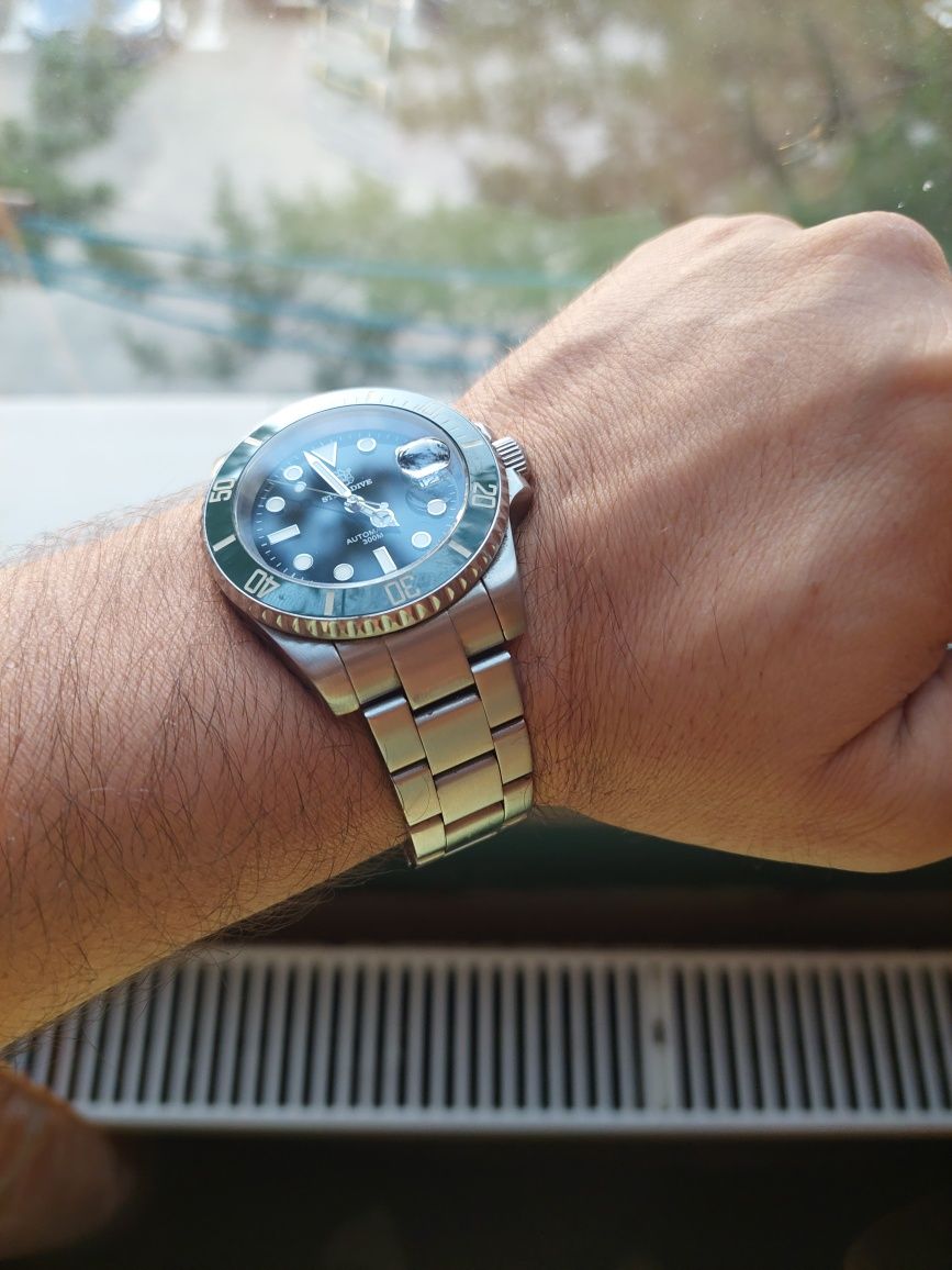 Vând ceas SteelDive automatic diver mec Seiko NH36 calitate
