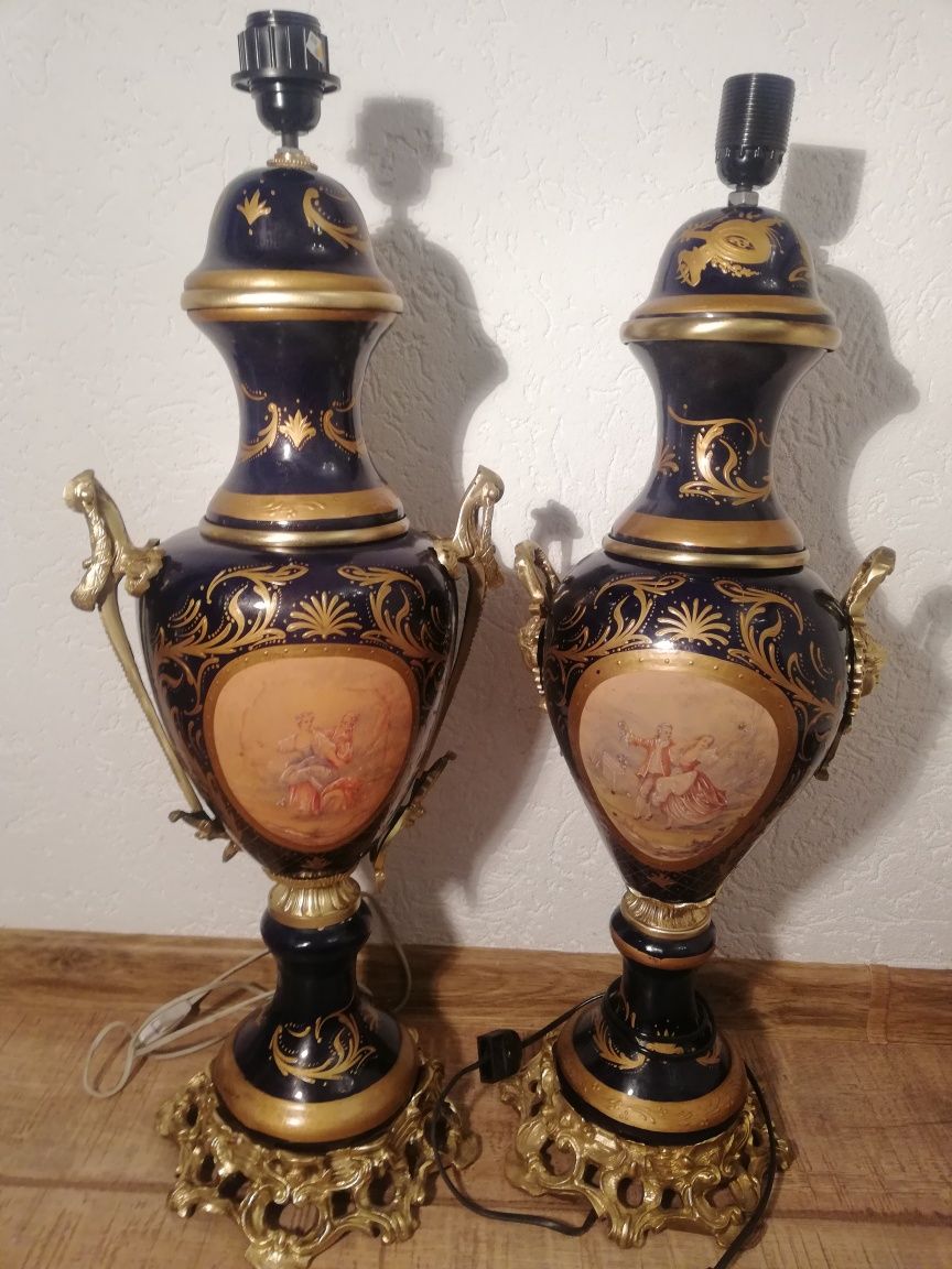 Vase, vechi, Franța, montura, bronz, Sevres, colecție