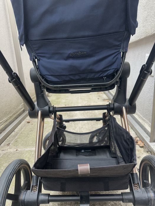 CYBEX PPLATINUM PRIAM ROSE GOLD set carucior si accesorii + CADOU