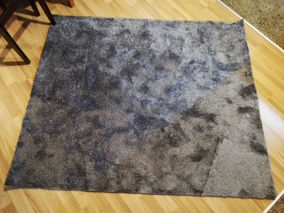 Тъмно сив килим, размер 118/138