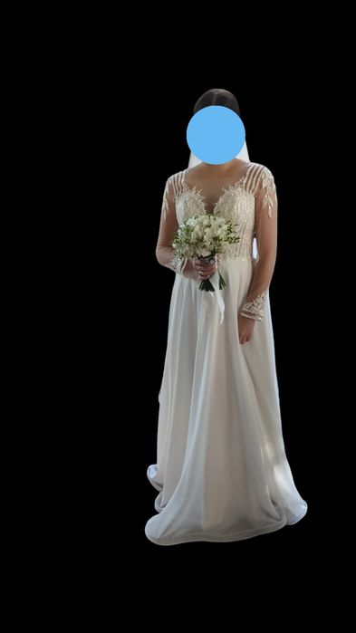 Rochie de mireasa-A line