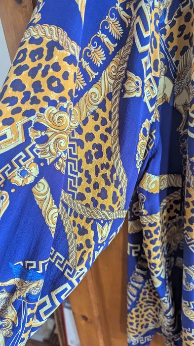 Дамска Копринена риза Бароков стил  XL