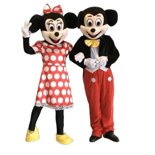 Vând mascote Minnie și Mickey