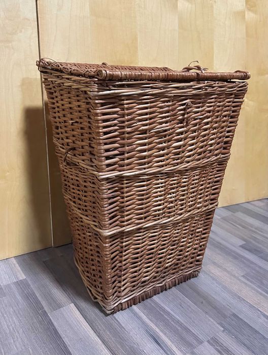 Cos de rufe din ratan; Cos decorativ