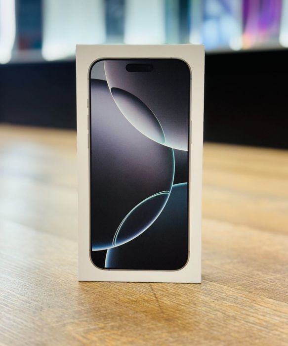 Продам запечатанный айфон 16 про макс, 256 ГБ, ЕАС. Цвет черный.