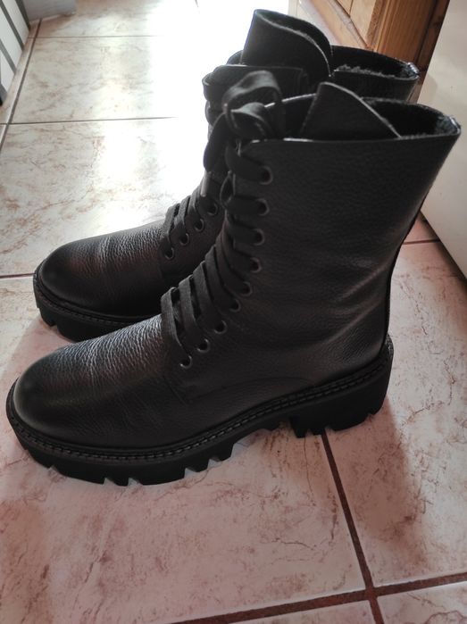 Ghete dama/ cadenzza piele naturala