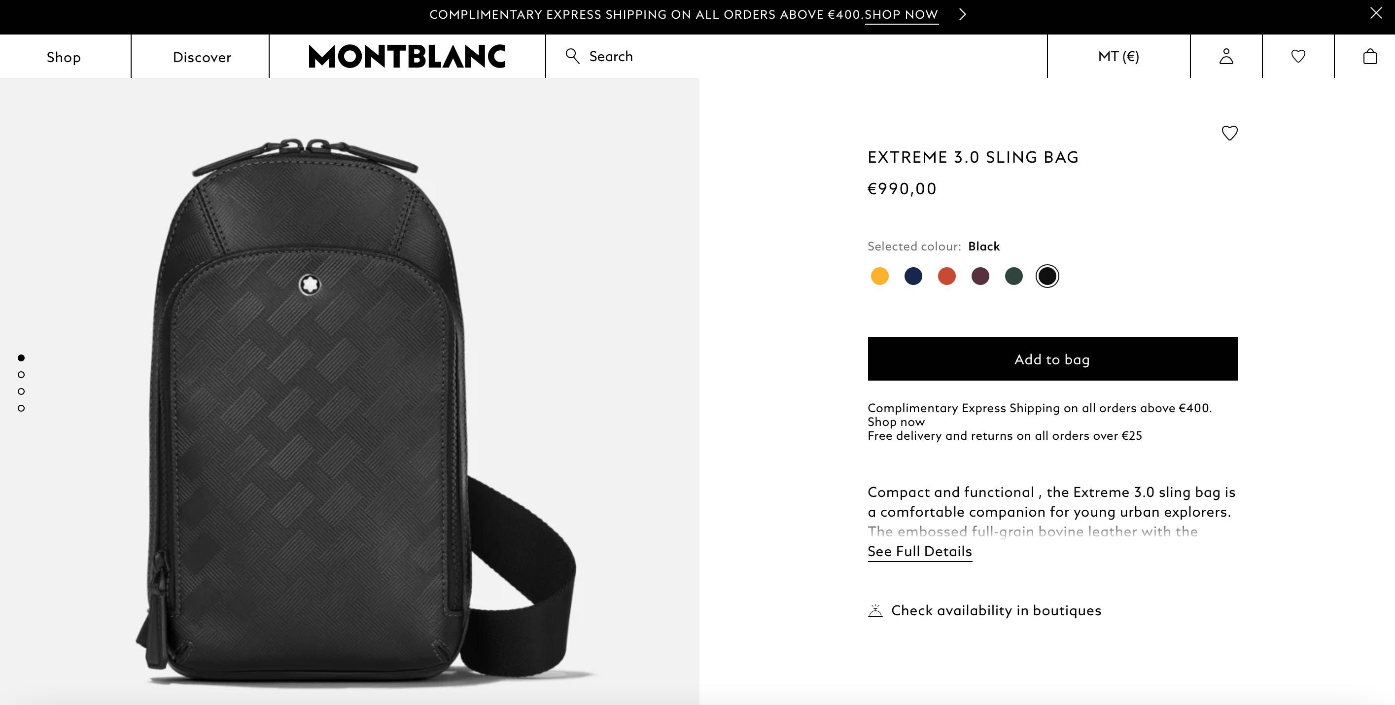 Rucsac Montblanc 129971 Extreme 3.0 Sling Bag