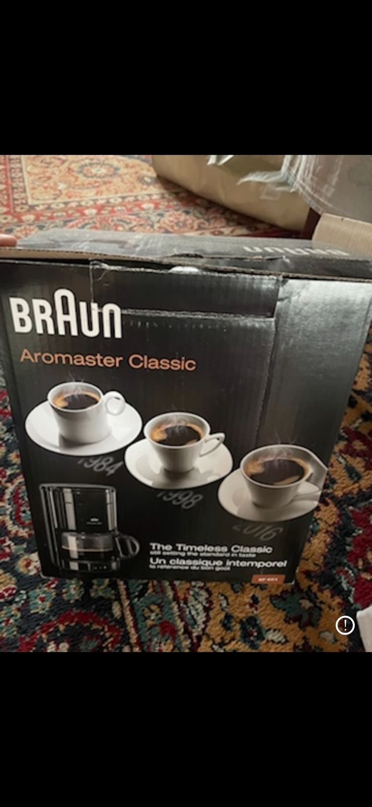 Кофеварка Braun в отличном состоянии