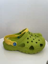 Crocs dragon verde/galben copii C13