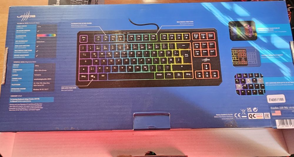 Vand urgent tastatura urage exodus 220