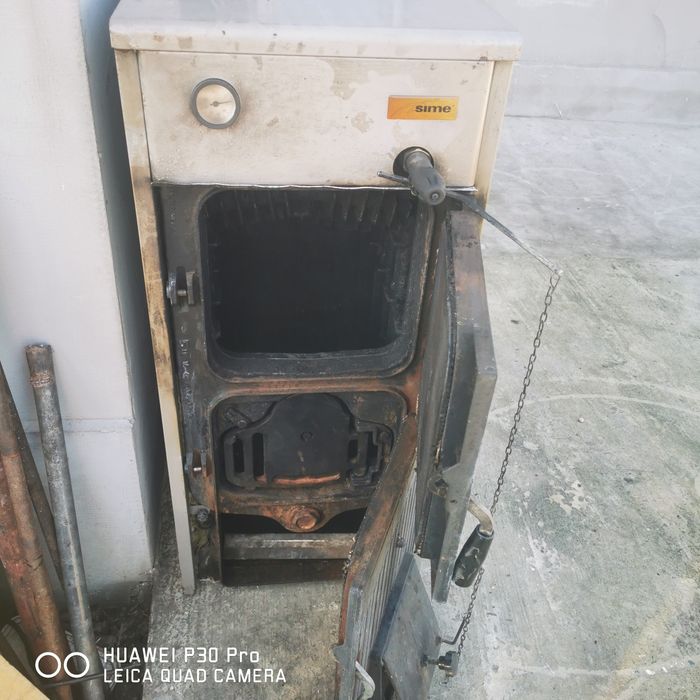 Centrala termica Sime lemne si cox 7 elementi