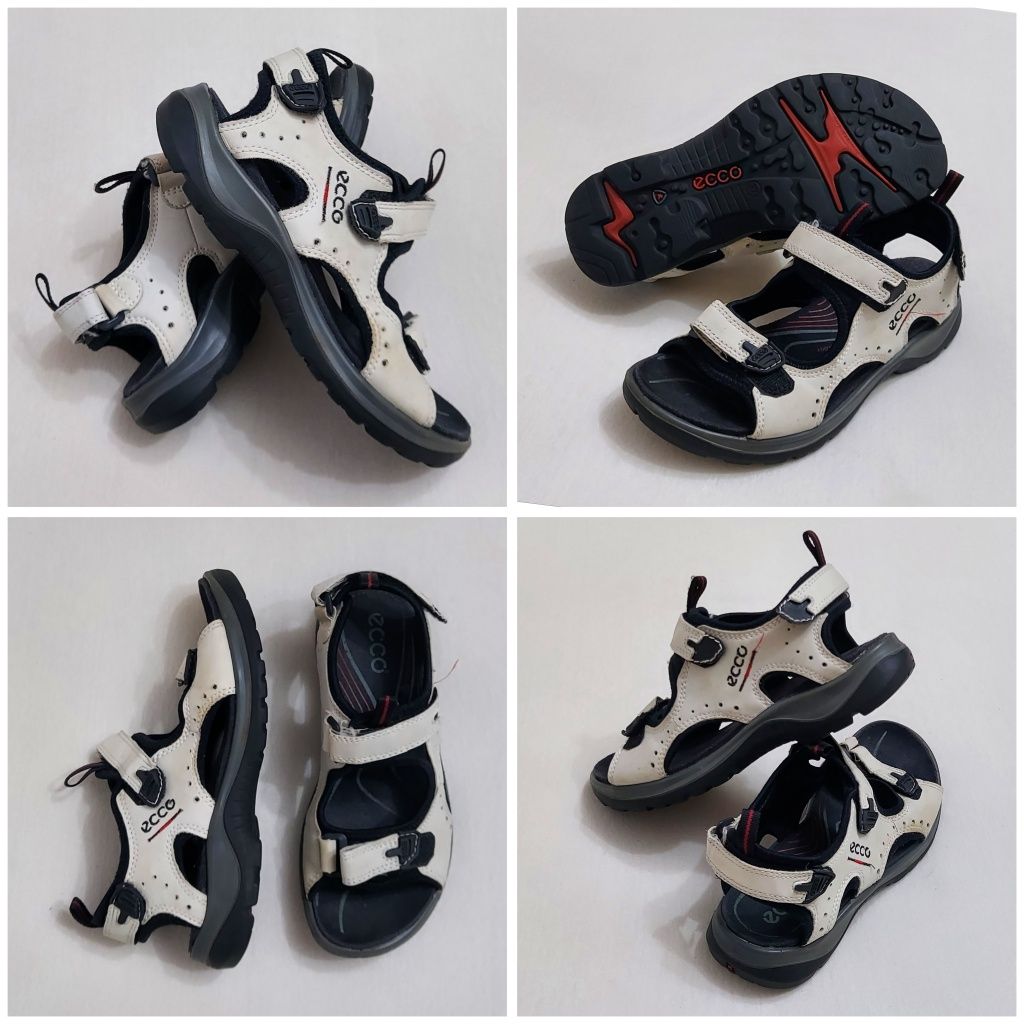 Sandale ECCO Receptor Offroad, piele Nubuk, ptr trekking munte oraș 37