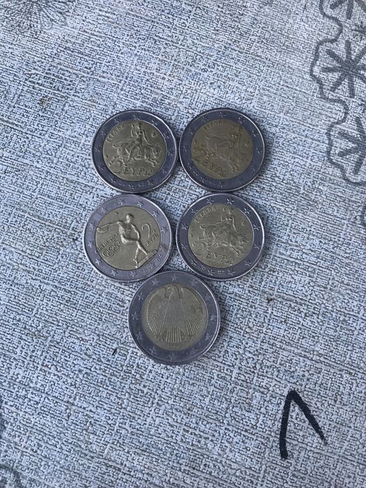 Рядки монети от 2 евро