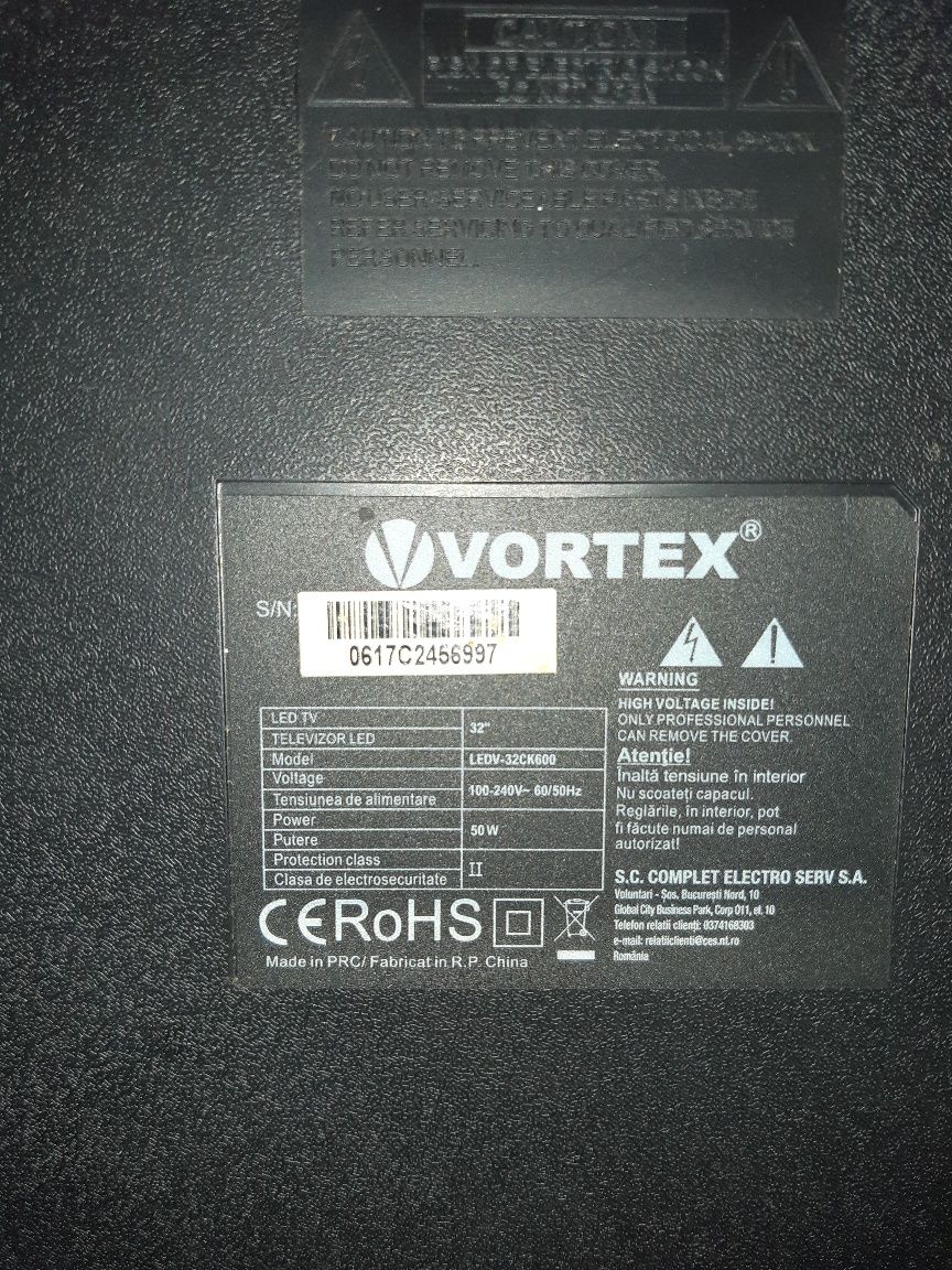 Carcasa tv led Vortex