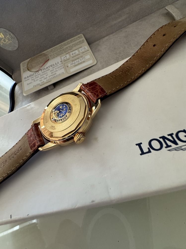 Longines Conquest Heritage Yellow gold 35 mm