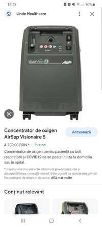 Concentrator de oxigen Visionaire