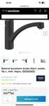 Baterie bucatarie grohe neagra