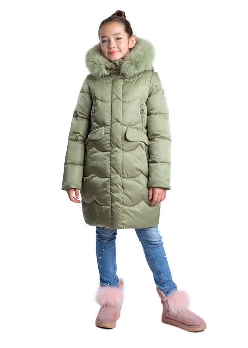 Пальто зимнее для девочки DONILO