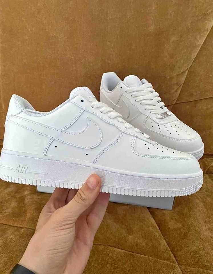 Adidasi Nike AirForce 1 Premium Low White