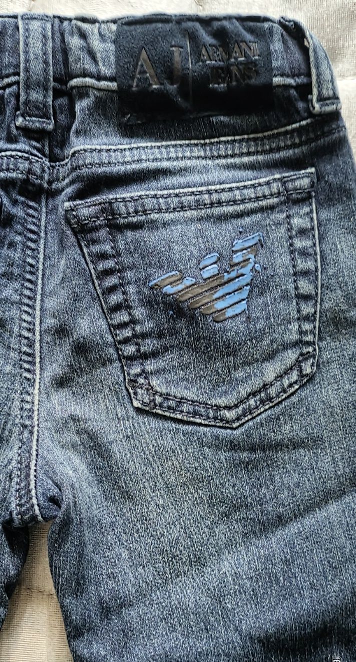 Джинсы Armani original на 1-2 года