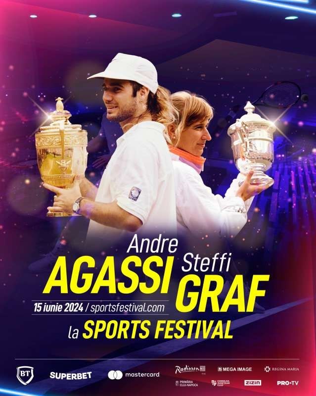 Bilete Sports Festival, Agassi si Steffi Graf