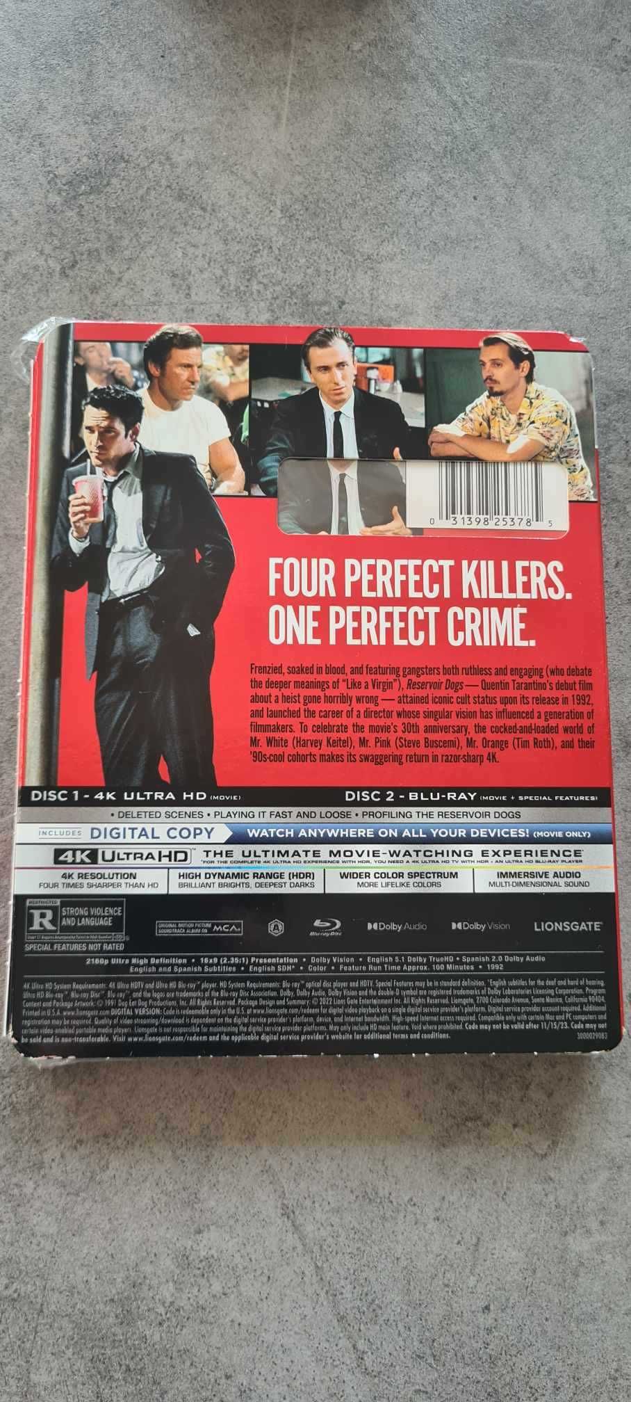 Reservoir Dogs / Глутница кучета (1992) 4K Digital code / Blu ray