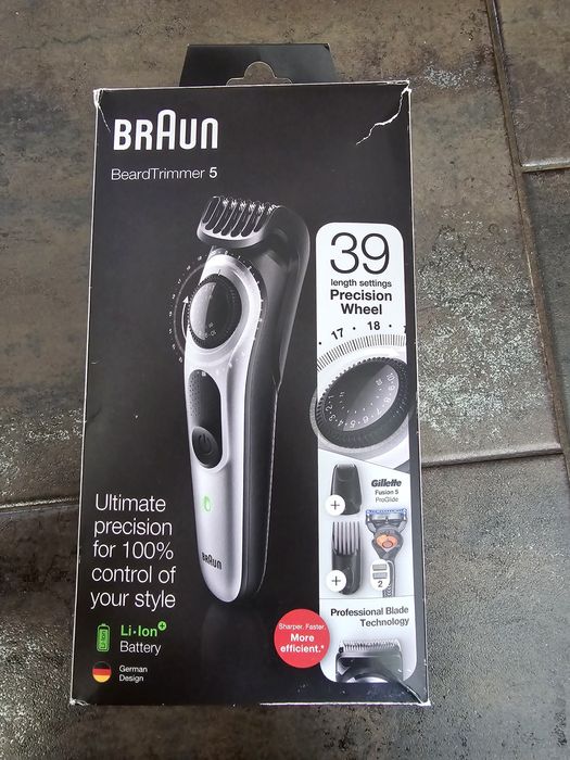 Braun BT5265 Aparat de tuns barba si par, 3 capete