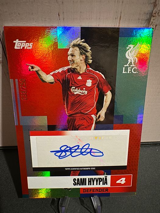 Topps / Футболни карти / Автографи / Relic