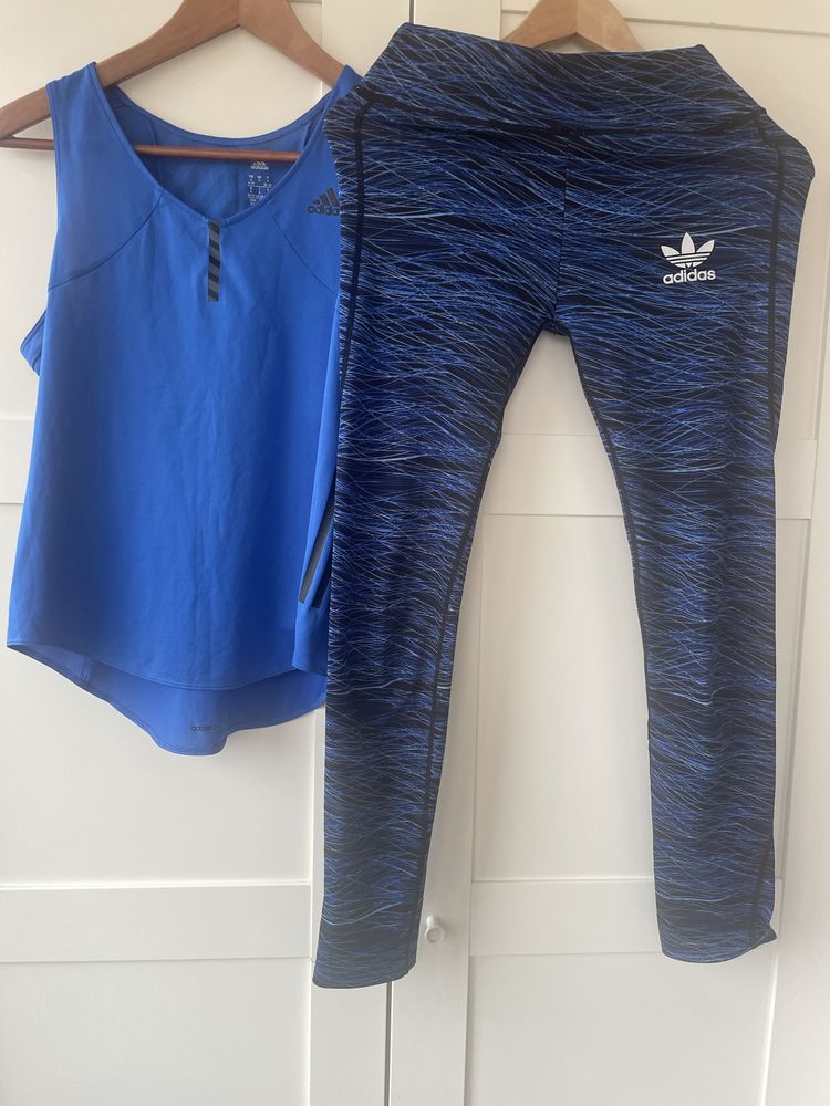 Adidas - set tricou si pantaloni running