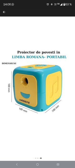 Proiector cu povesti