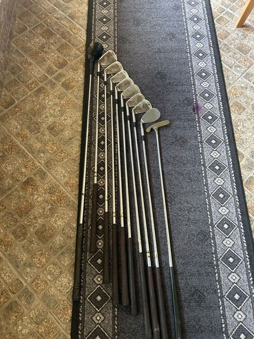 Crose de golf și geanta