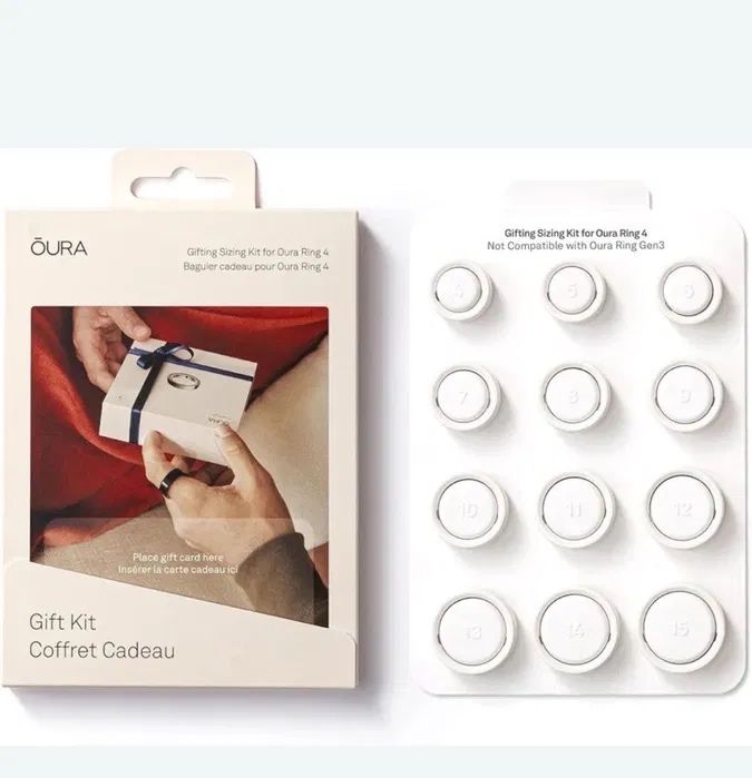 примерка кольца oura