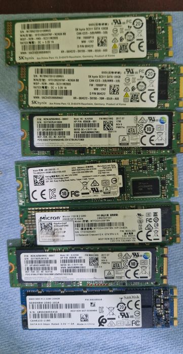 Ssduri 250gb nvme sata laptop
