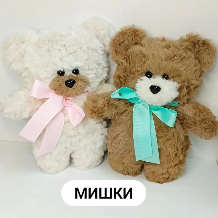 Мишки в молочном и шоколадном цвете