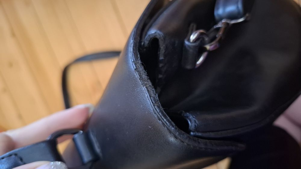 Черна, дамска чанта Saint Laurent