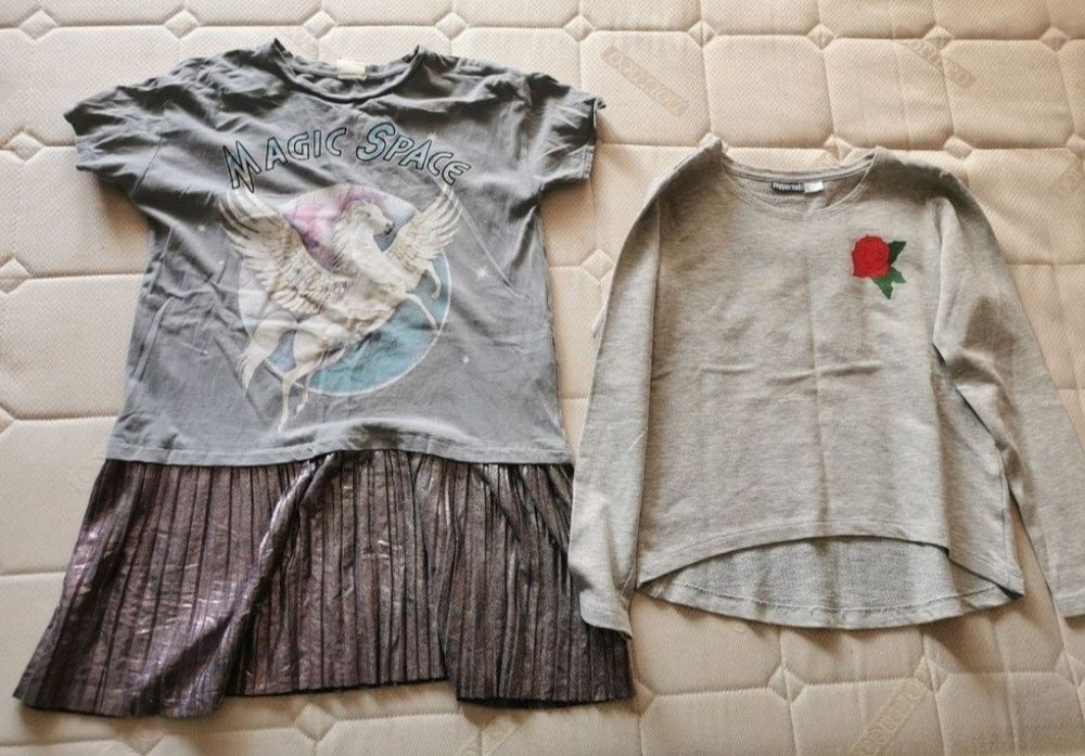 Rochie Zara + bluza cadou nr 128(8 ani)