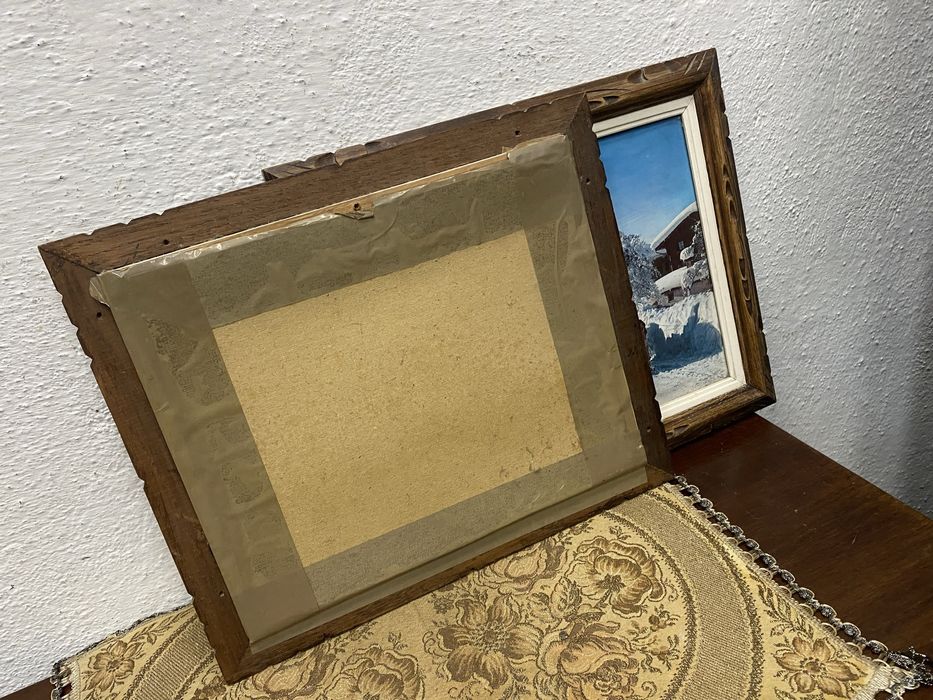 Френски резбовани рамки от дъб