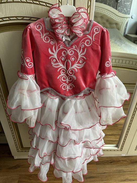 Казахское платье национальное для девочки