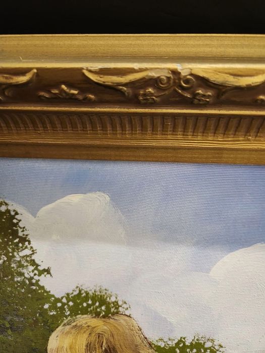 Картина рисувана върху платно