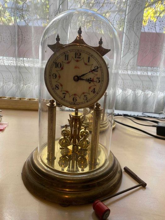 Ceas Aniversar cu fir mecanic Koma semineu 400 zile