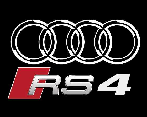 Емблема за Ауди РС4 / Audi RS4 - ( КОД: 250639 )