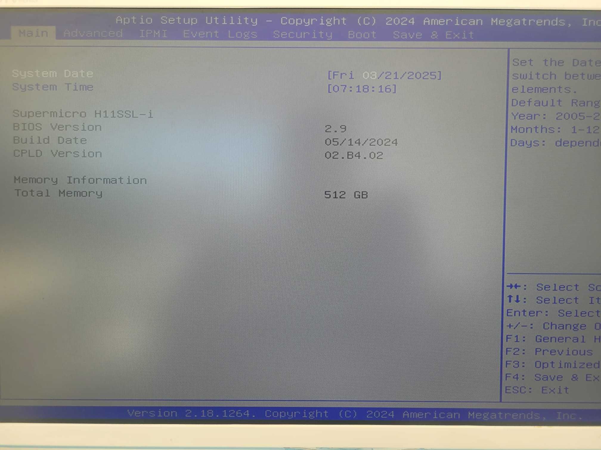 Server Supermicro H11SSL-i + EPYC 7551P